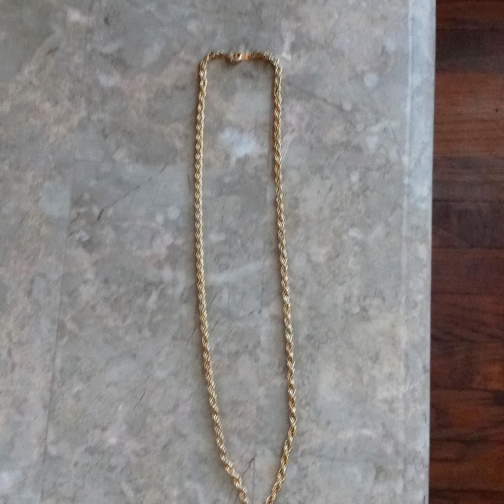Gold plated chain